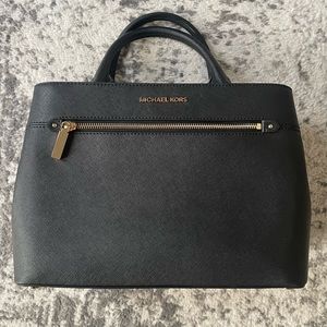 Michael Kors Top Handle Purse with Crossbody strap.